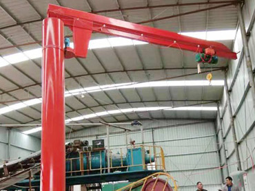 Fiksni stolpec Rotary Boom Crane